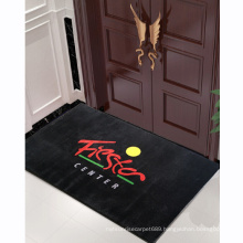 Custom logo outdoor mat Outdoor Indoor  Printed  Logo Carpet Rubber Entry Door Foot Mats